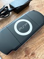 Sony PSP 2000 + Game + Oplader, Zwart, Ophalen of Verzenden, PSP, Gebruikt