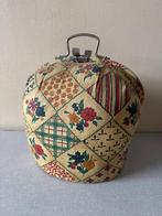 NIEUWSTAAT theemuts - theebeurs met knipsluiting patchwork, Huis en Inrichting, Keuken | Keukenbenodigdheden, Ophalen of Verzenden