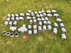 Diverse afvoer koppelstukken 110, Doe-het-zelf en Verbouw, Buizen en Afvoer, Ophalen, Afvoer, Pvc, Zo goed als nieuw