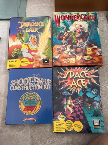 Atari St spellen in doos beschikbaar voor biedingen