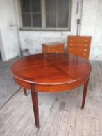 Antieke ronde eettafel – 100+ jaar oud, mahonie & karakter!, Ophalen