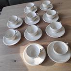 Wedgewood servies thee kopjes en schotel. 10-delig, Ophalen, Overige typen, Zo goed als nieuw, Wedgwood