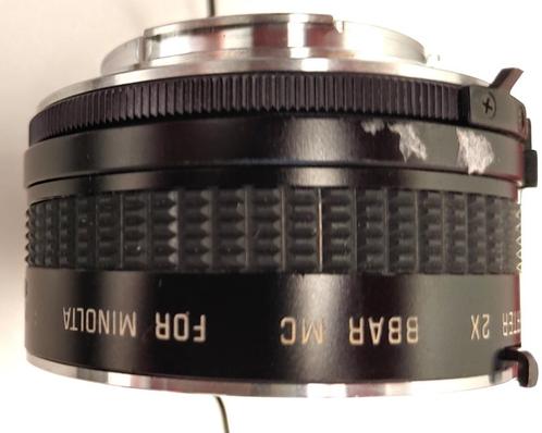Vintage Tamron teleconverter 2x voor Minolta/Conica, Audio, Tv en Foto, Fotografie | Lenzen en Objectieven, Zo goed als nieuw