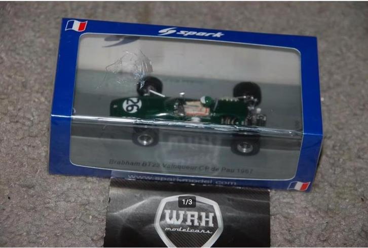 SALE !! BRABHAM BT23 RINDT F1 SPARK SF250 WRH, Hobby en Vrije tijd, Modelauto's | 1:43, Zo goed als nieuw, Auto, Overige merken