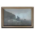 1912-1930 GERARD COX Sr. PASTEL HERDER SCHAPEN in OR. LIJST, Verzenden