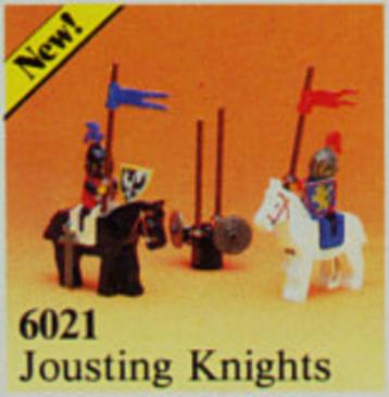 Lego Castle Lion Knights 6021 Jousting Knights beschikbaar voor biedingen
