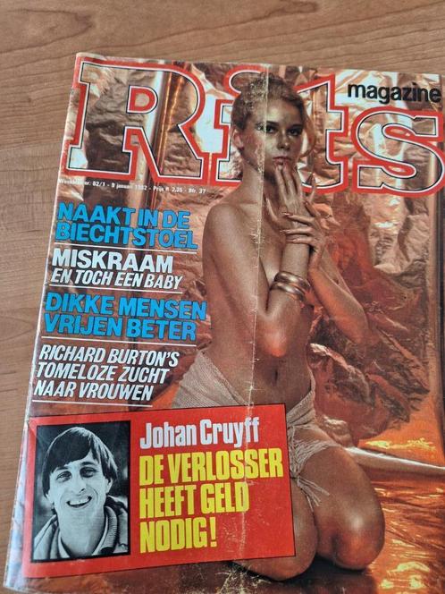 Rits 1982 Johan Cruijff Xaviera Hollander Rubik Kubus Bambou, Boeken, Tijdschriften en Kranten, Gelezen, Overige typen, Verzenden