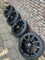 18” velgen 5x100 met michelin all season banden, Ophalen, 18 inch, Gebruikt, Banden en Velgen