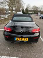 Mercedes-Benz C-Klasse C180 156pk 9G-TRONIC 2016 Zwart, Auto's, 1800 kg, Cabriolet, 4 stoelen, Zwart