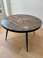 Beautiful Wood + Metal Dining Table, Huis en Inrichting, Ophalen, 100 tot 150 cm, Rond, Zo goed als nieuw
