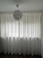 Inbetween Gordijnen - 2x110x220cm, 100 tot 150 cm, 200 cm of meer, Wit, Ophalen of Verzenden