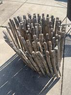 Kastanje Schapenhek - 7 Meter, 80cm Hoog, Ophalen, Gebruikt, Hout, Tuinhek