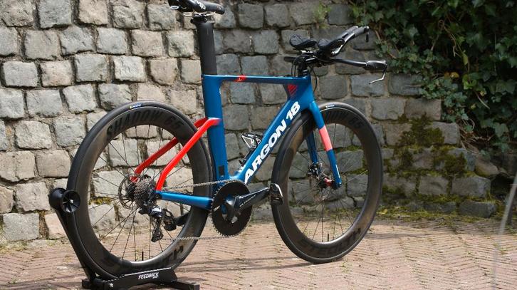 Argon18 E117 TRI Disc Tijdritfiets, Fietsen en Brommers, Fietsen | Racefietsen, Zo goed als nieuw, Overige merken, Meer dan 20 versnellingen