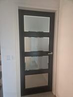 binnendeuren met facetglas opdek, Ophalen, Gebruikt, 80 tot 100 cm, Binnendeur