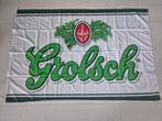 Te koop: Grolsch vlag / spandoek, Sint / Kerst cadeau, Verzamelen, Biermerken, Ophalen of Verzenden, Nieuw, Overige typen, Grolsch