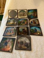 Antiek plaatjes voor de toverlantaarn !, Antiek en Kunst, Ophalen of Verzenden