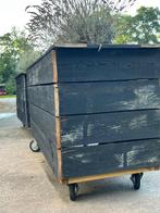 Verrijdbare Plantenbakken - Set van 2, Tuin en Terras, Ophalen, Gebruikt, 60 tot 100 cm, Rechthoekig
