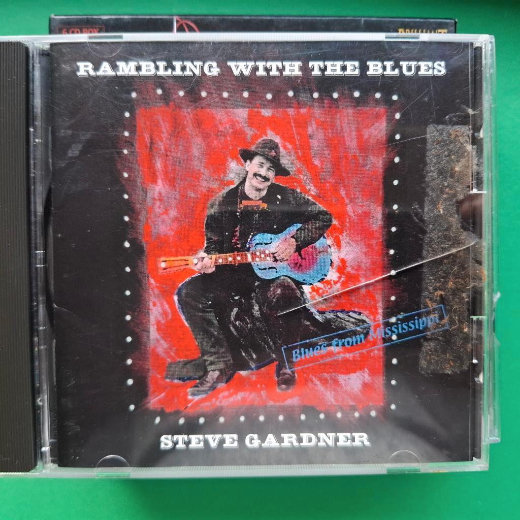 STEVE GARDNER - RAMBLING WITH THE BLUES, Cd's en Dvd's, Cd's | Jazz en Blues, Zo goed als nieuw, Blues, 1980 tot heden, Ophalen of Verzenden