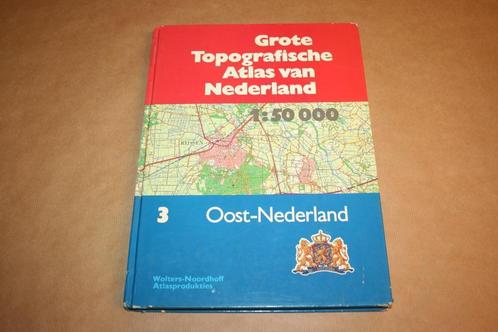 Grote Topografische Atlas Ned. 3 - Oost-Nederland, Boeken, Atlassen en Landkaarten, Nieuw, Nederland, 1800 tot 2000, Ophalen of Verzenden