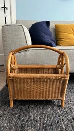 Rotan tijdschriftenmand lectuurmand, Huis en Inrichting, Ophalen of Verzenden, Zo goed als nieuw