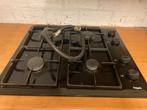 Gas kookplaat, Witgoed en Apparatuur, Kookplaten, Ophalen, Gebruikt, 4 kookzones, Inbouw