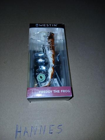 Westin Wakebait Freddy the frog 13cm kleur Brown Frog beschikbaar voor biedingen