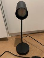 Zwarte LED Bureaulamp, Ophalen of Verzenden, Zo goed als nieuw, Metaal, Minder dan 50 cm