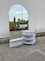 Vintage kaptafel MEENEEMPRIJS, Huis en Inrichting, Tafels | Kaptafels, Ophalen, Gebruikt, 50 tot 100 cm, Minder dan 100 cm