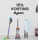 15% korting Dyson | Gehele assortiment, Tickets en Kaartjes, Kortingen en Cadeaubonnen, Cadeaubon, Overige typen, Eén persoon