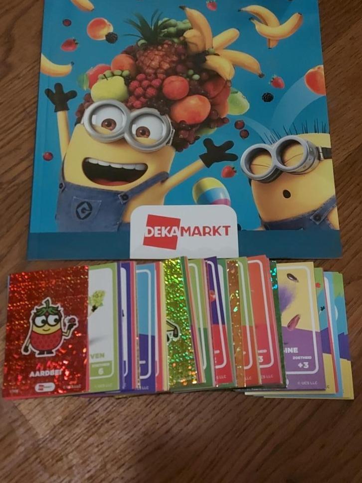 🔴 Minions Dekamarkt boek losse kaartjes/AH set 40 mini’s, Verzamelen, Supermarktacties, Dekamarkt, Verzenden