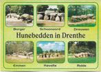 Drenthe, Hunebedden, Boerderijen, Kerken, Verzamelen, Ansichtkaarten | Nederland, Verzenden, 1980 tot heden, Gelopen, Drenthe