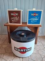 Originele vintage Martini ijsemmers uit Frankrijk, Verzamelen, Merken en Reclamevoorwerpen, Ophalen of Verzenden, Zo goed als nieuw