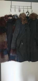 Khujo gevoerde- afneembare dikke jas met chapouchon, Khujo, Ophalen of Verzenden, Maat 36 (S), Grijs