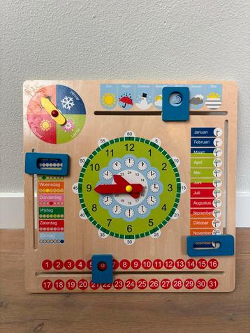 Houten Leerklok - New Classic Toys beschikbaar voor biedingen