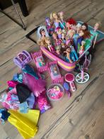 Barbie poppetjes met accessoires, Ophalen, Gebruikt, Barbie