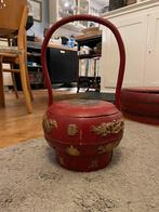 Antieke Chinese trouwmand, Ophalen