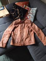 Nette leren jas heren, Ophalen, Bruin, Goosecraft, Maat 56/58 (XL)