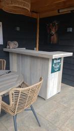 Borrel Cocktail bar shotjes steigerhout douglas buitenbar, Huis en Inrichting, Ophalen of Verzenden