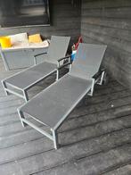 Loungebedden - Aluminium - Verstelbaar, Ophalen, Gebruikt, Aluminium, Verstelbaar