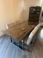 Richmond eettafel + stoelen, Huis en Inrichting, Complete eetkamers, Ophalen, Gebruikt, Richmond, 4 tot 6 stoelen