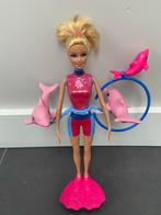 Barbie dolfijnentrainer, Kinderen en Baby's, Speelgoed | Poppen, Zo goed als nieuw, Ophalen, Barbie