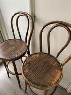 Two bar stools, Huis en Inrichting, Barkrukken, Ophalen, Gebruikt, Met voetsteun, 60 tot 90 cm