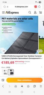 LVYUAN Zonnepanelen draagbaar Nieuw, Ophalen of Verzenden, Nieuw