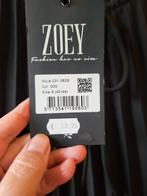 Zoey zwarte tule blouse/tuniek S/42,44 twv €79.95, Kleding | Dames, Grote Maten, Nieuw, Ophalen of Verzenden, Blouse of Tuniek