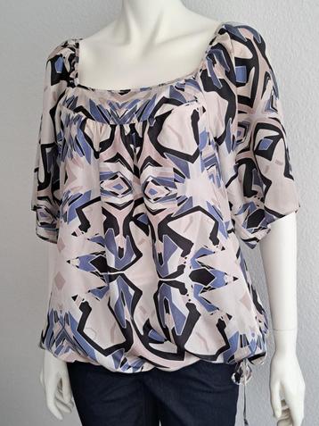 Zomerlook - blouse van Just B (100% zijde) maat 42 beschikbaar voor biedingen