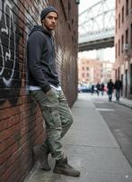 Gstar Cargo Pants W34 L36 Khahi Green, Kleding | Heren, Maat 56/58 (XL), Ophalen of Verzenden, Gstar, Gedragen