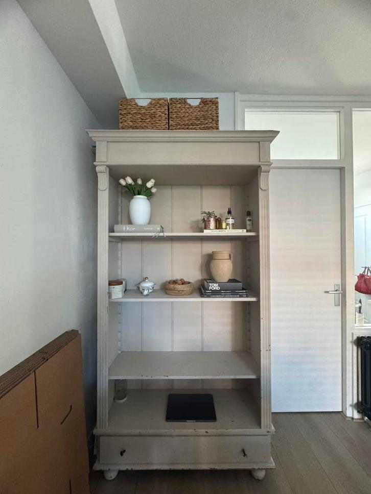 Boekenkast, Huis en Inrichting, Kasten | Buffetkasten, Zo goed als nieuw, 200 cm of meer, 100 tot 150 cm, 25 tot 50 cm, Ophalen