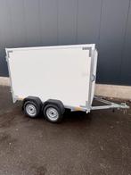 Dubbel as gesloten 258 demo-aanhangwagen nieuw!, Ophalen, Nieuw