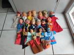 19 poppenkastpoppen met Disney, vintage. Bijzondere poppen, Overige typen, Ophalen of Verzenden, Zo goed als nieuw