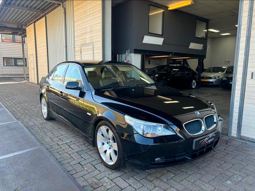 BMW 5-Serie 3.0 I 530 AUT 2e Eigenaar Zwart Zeer netjes!, Auto's, BMW, Bedrijf, 5-Serie, ABS, Adaptieve lichten, Airbags, Airconditioning